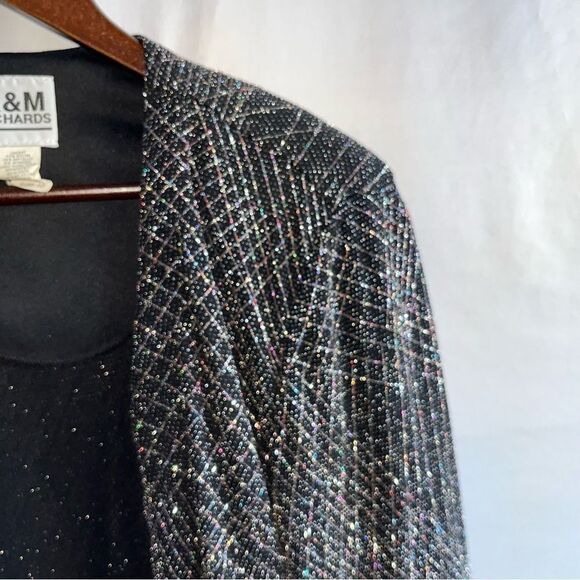 Women's Vintage R&M Richards Sparkly Blazer - Picture 3 of 6